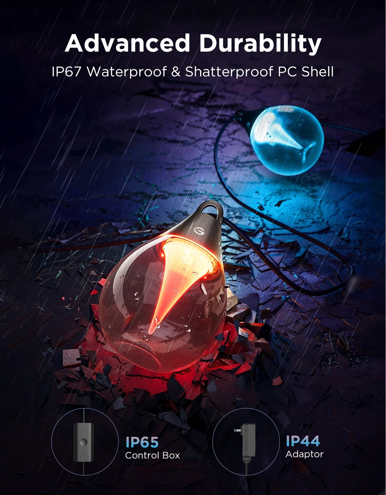 Govee Outdoor Clear Bulb String Lights