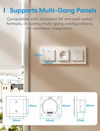 Meross Smart Roller Shutter Switch