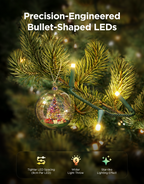 Govee Christmas Sparkle String Lights — 20 m