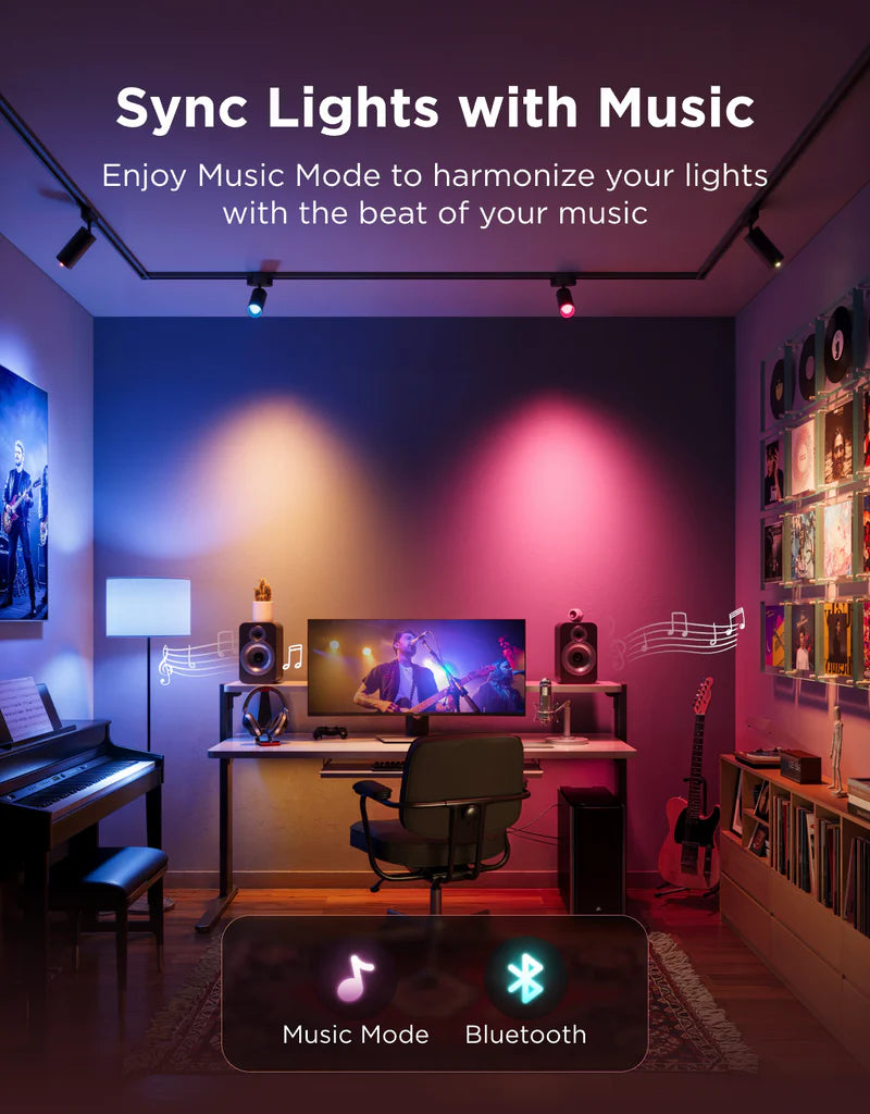 Govee Smart E14 Dimmable RGBWW LED Light Bulb (Pack of 2)