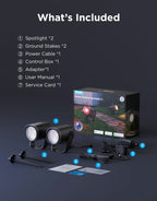 Govee Outdoor Spotlights 2