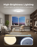 Govee 18-Inch Ceiling Light Pro Circle