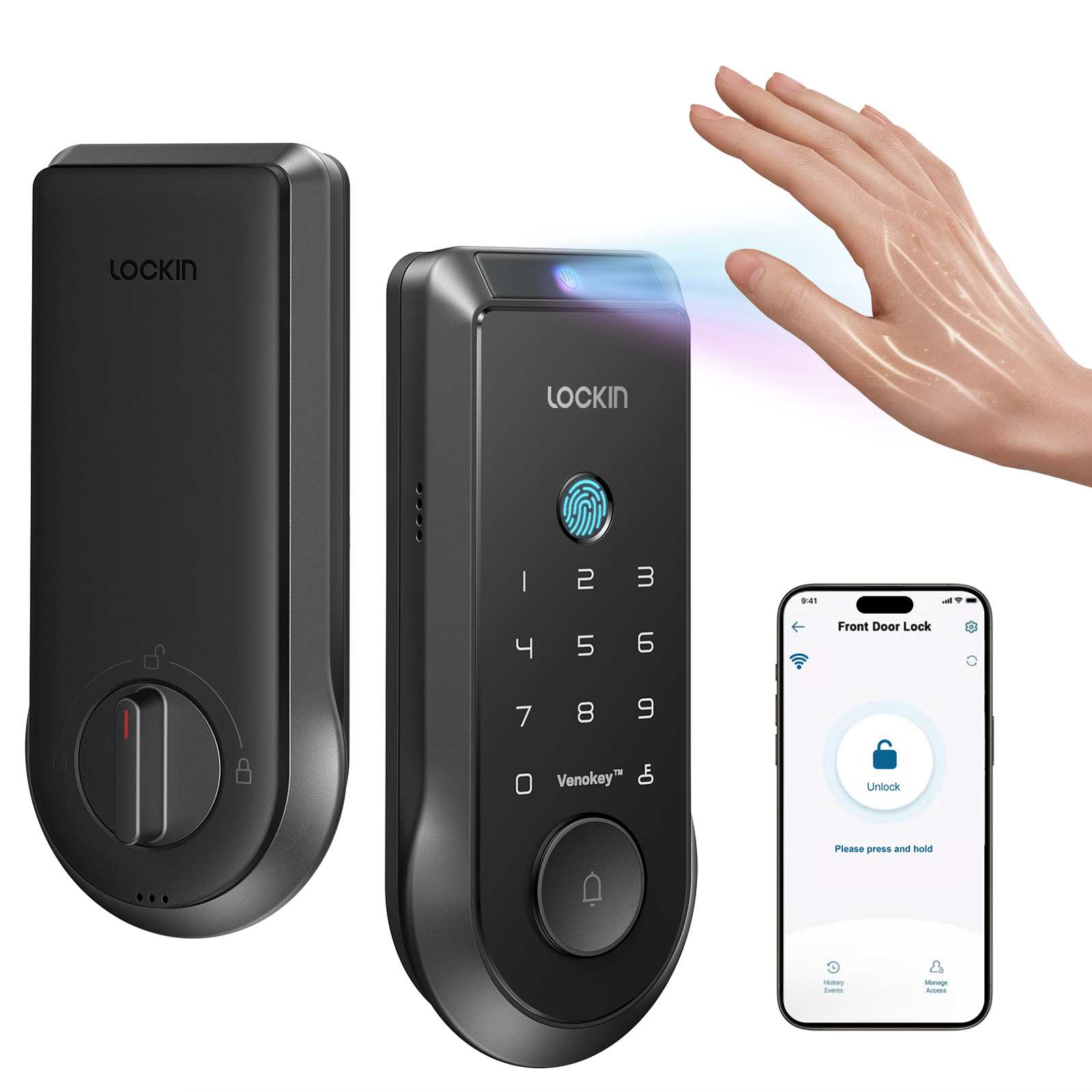 Lockin Veno Palm Vein Smart Lock