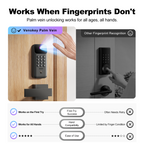 Lockin Veno Go Palm Vein Smart Lock