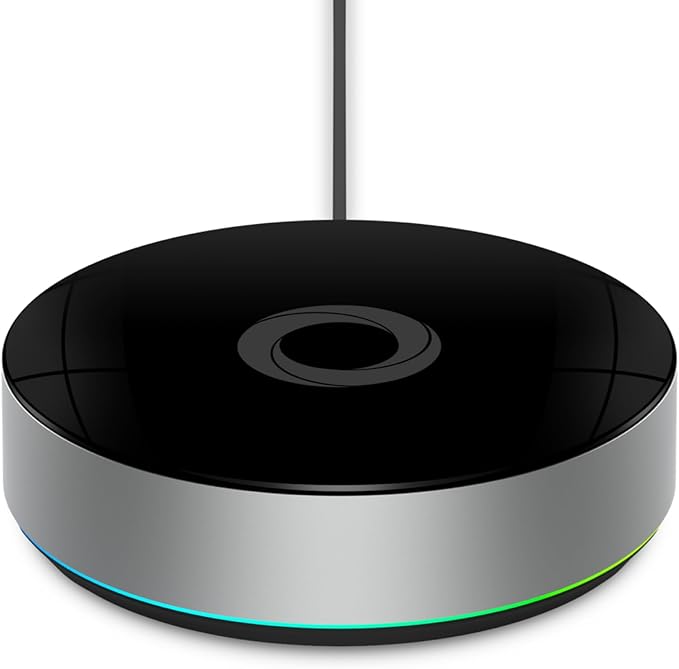 Homey Bridge smart home hub - angled view