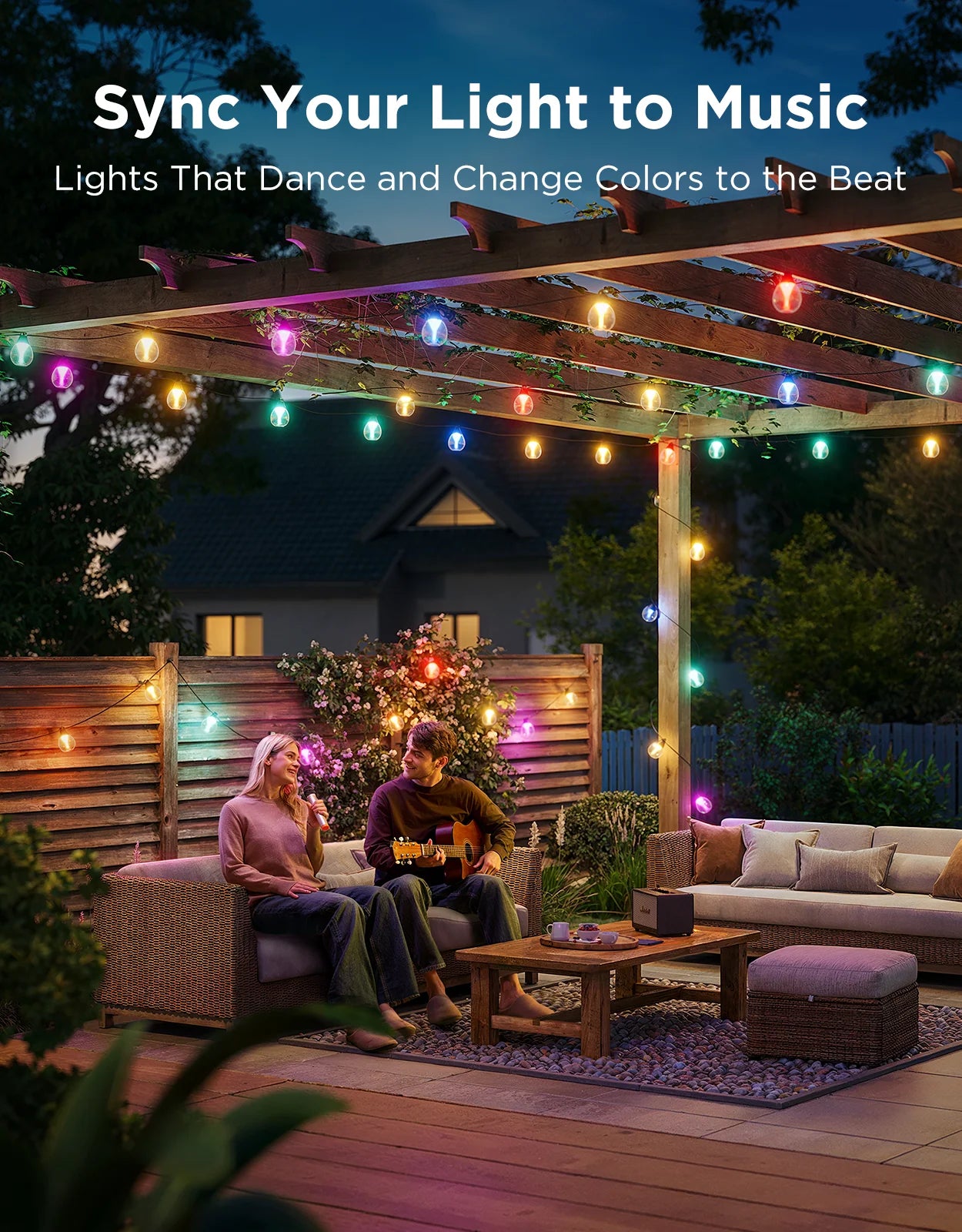 Govee Outdoor Clear Bulb String Lights