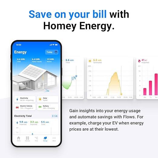 Homey Pro (2026) smart home hub - in use lifestyle photo
