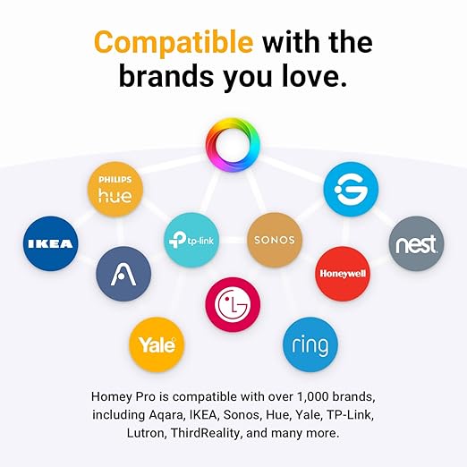 Homey Pro (2026) smart home hub - app screenshot