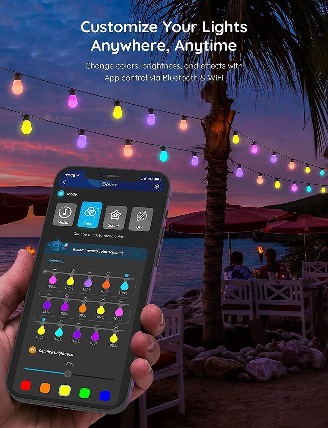 Govee Smart Outdoor String Lights