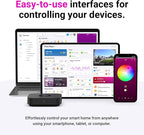 Homey Pro Mini smart home hub - in use lifestyle photo