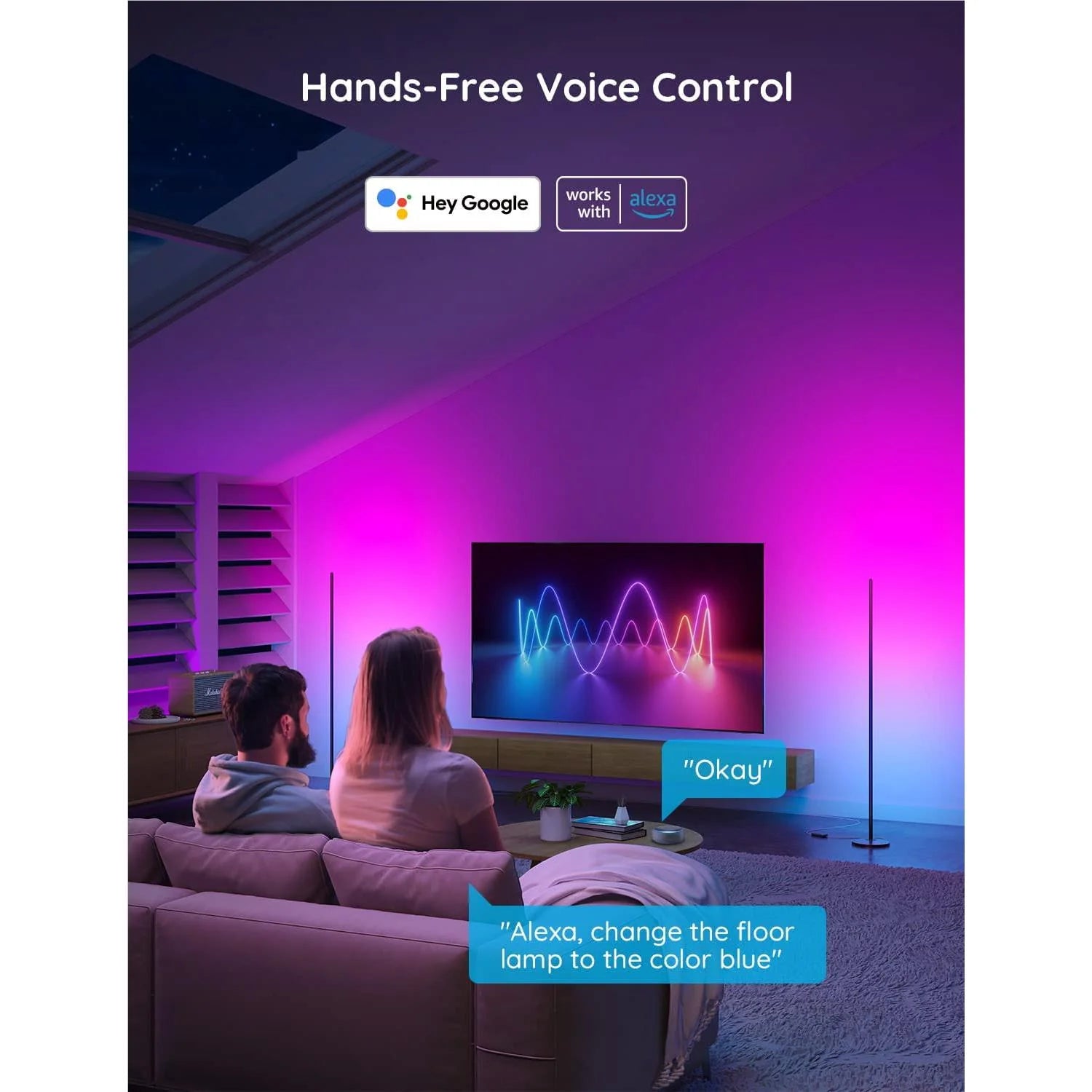 Govee Smart Corner Floor Lamp Lite