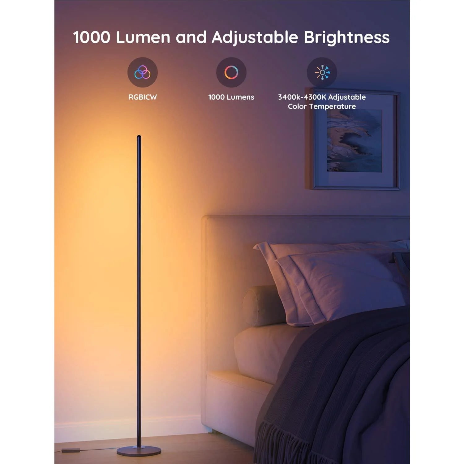 Govee Smart Corner Floor Lamp Lite