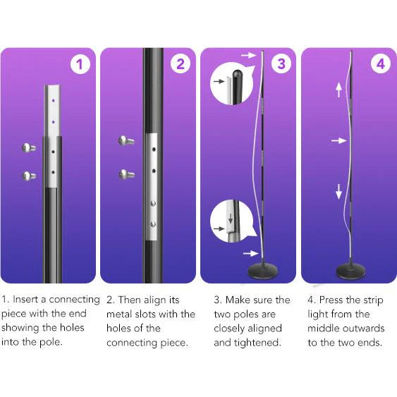 Govee Smart Corner Floor Lamp Lite