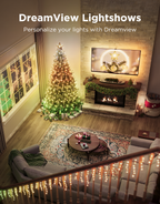 Govee Christmas Sparkle String Lights — 20 m
