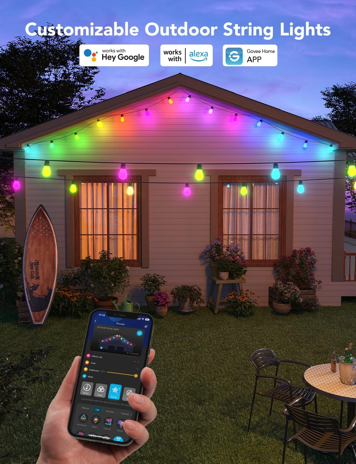 Govee Smart Outdoor String Lights