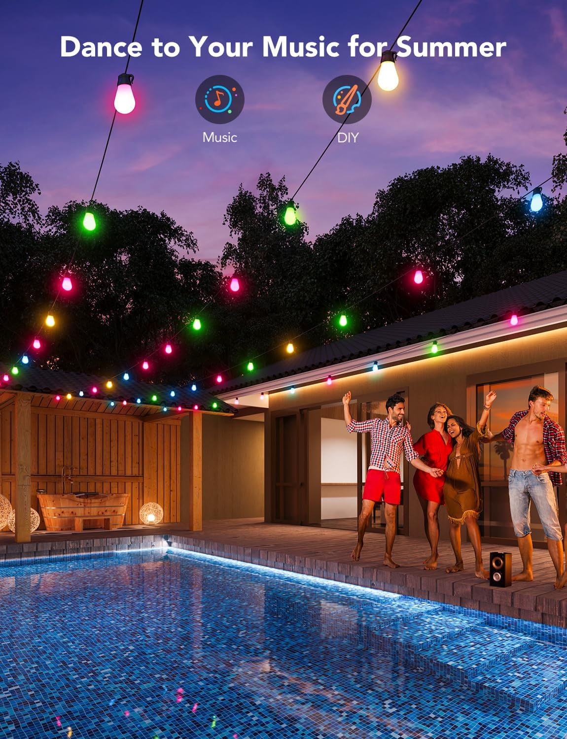 Govee Smart Outdoor String Lights
