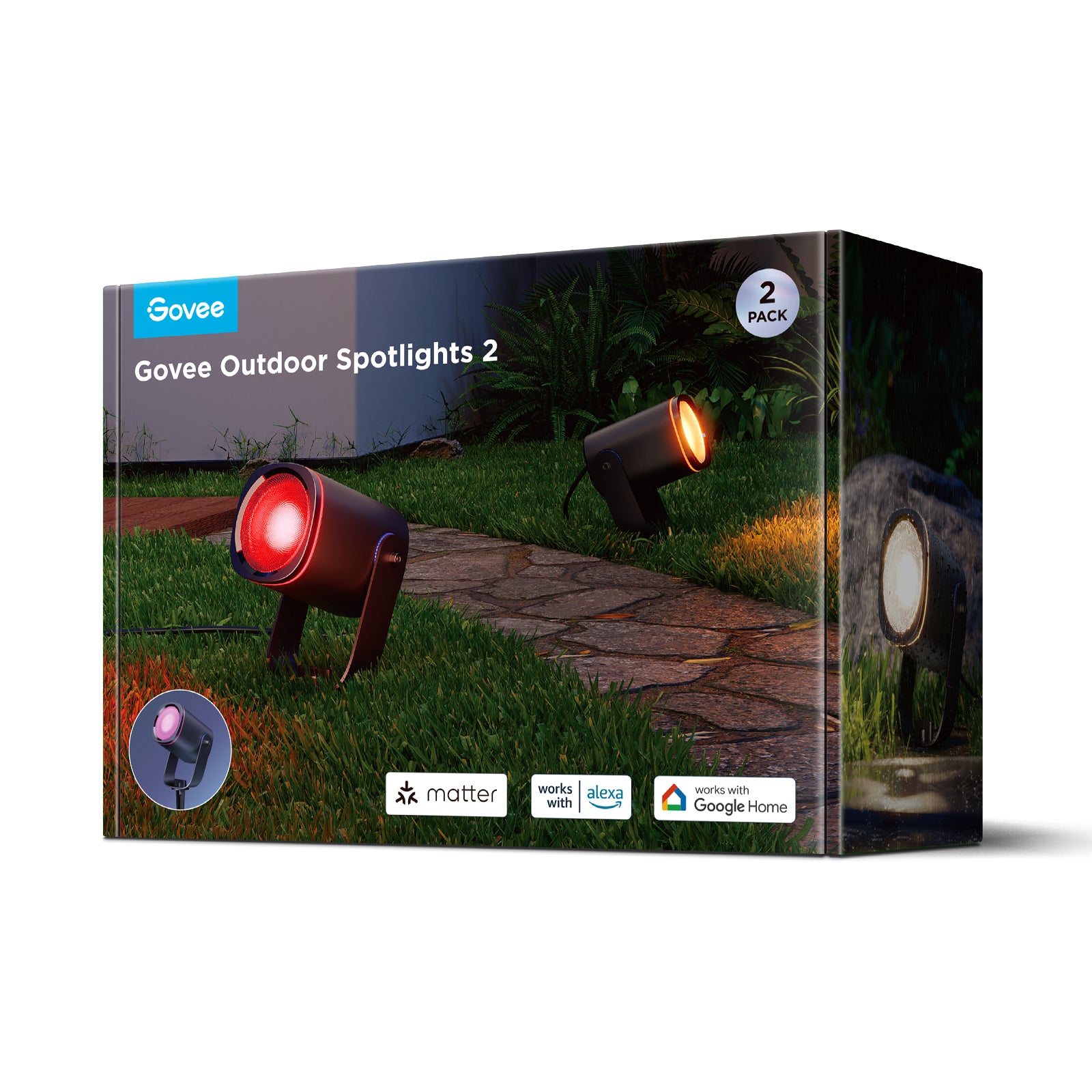 Govee Outdoor Spotlights 2