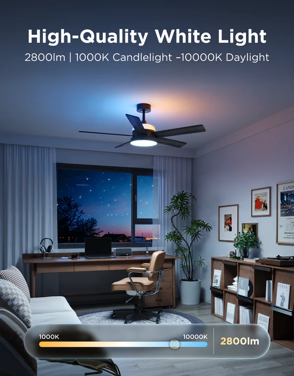 Govee Ceiling Fan remote control and voice assistant compatibility