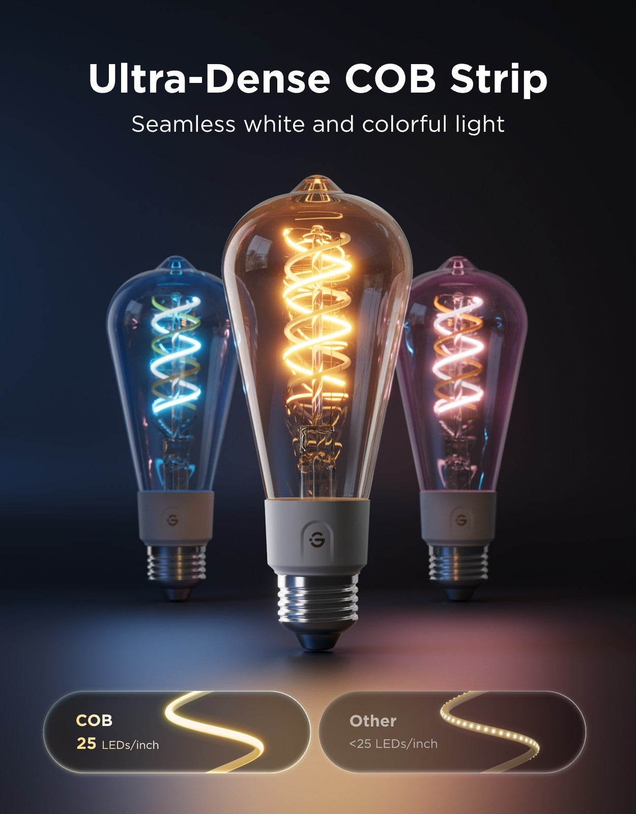 Govee ST19 Smart Edison Light Bulb