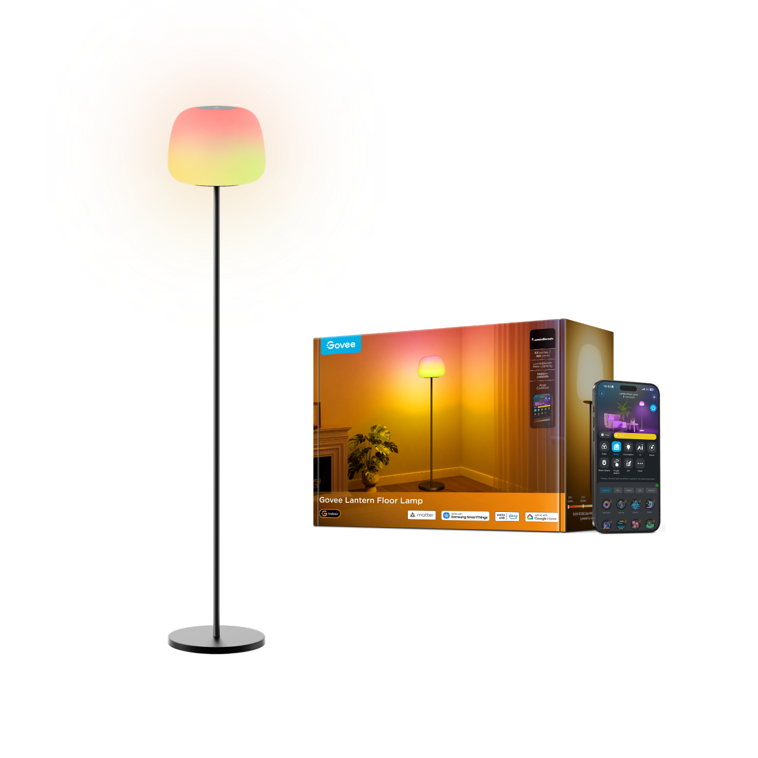 Govee Lantern Floor Lamp S